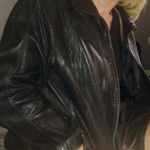 Large Lambskin Leather jacket